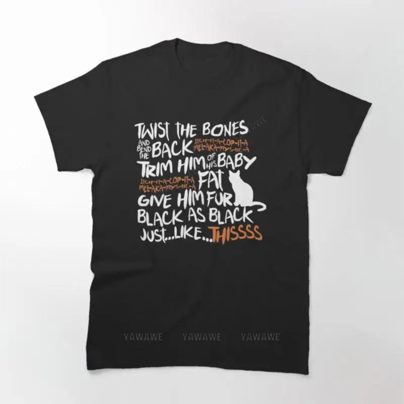 

Футболка мужская с забавным принтом, тенниска унисекс, Повседневная модная майка с короткими рукавами, с принтом заклинания Binx, для подростков, на лето