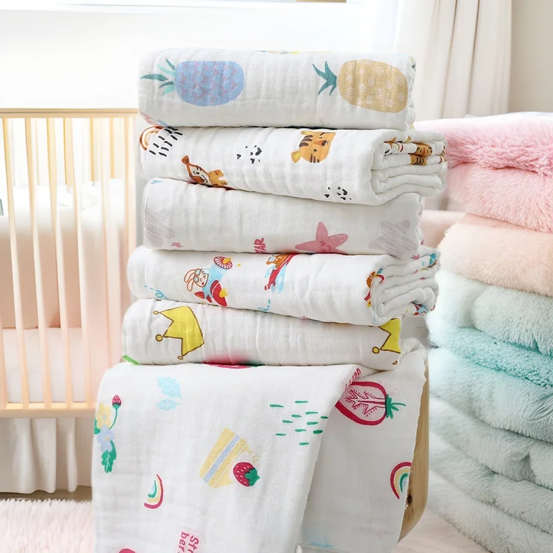 

Детское банное полотенце из четырехслойной марли, детские товары, одеяло для новорожденных, сумка для роддома