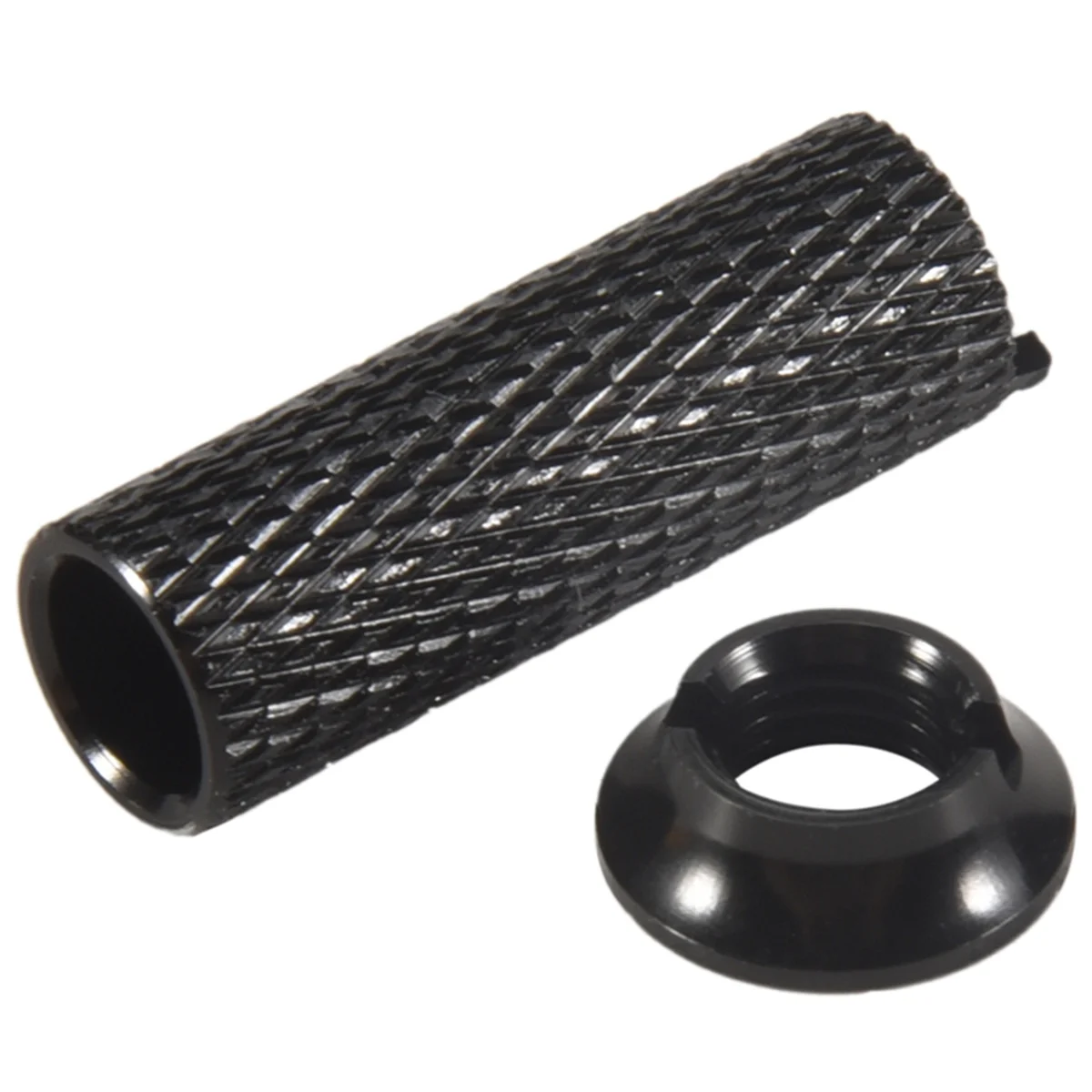 SSR 1 pezzo per telecomando FUTABA JR / interruttore a ingranaggi accessori per interruttori a levetta 8 pezzi dado in lega di alluminio nero