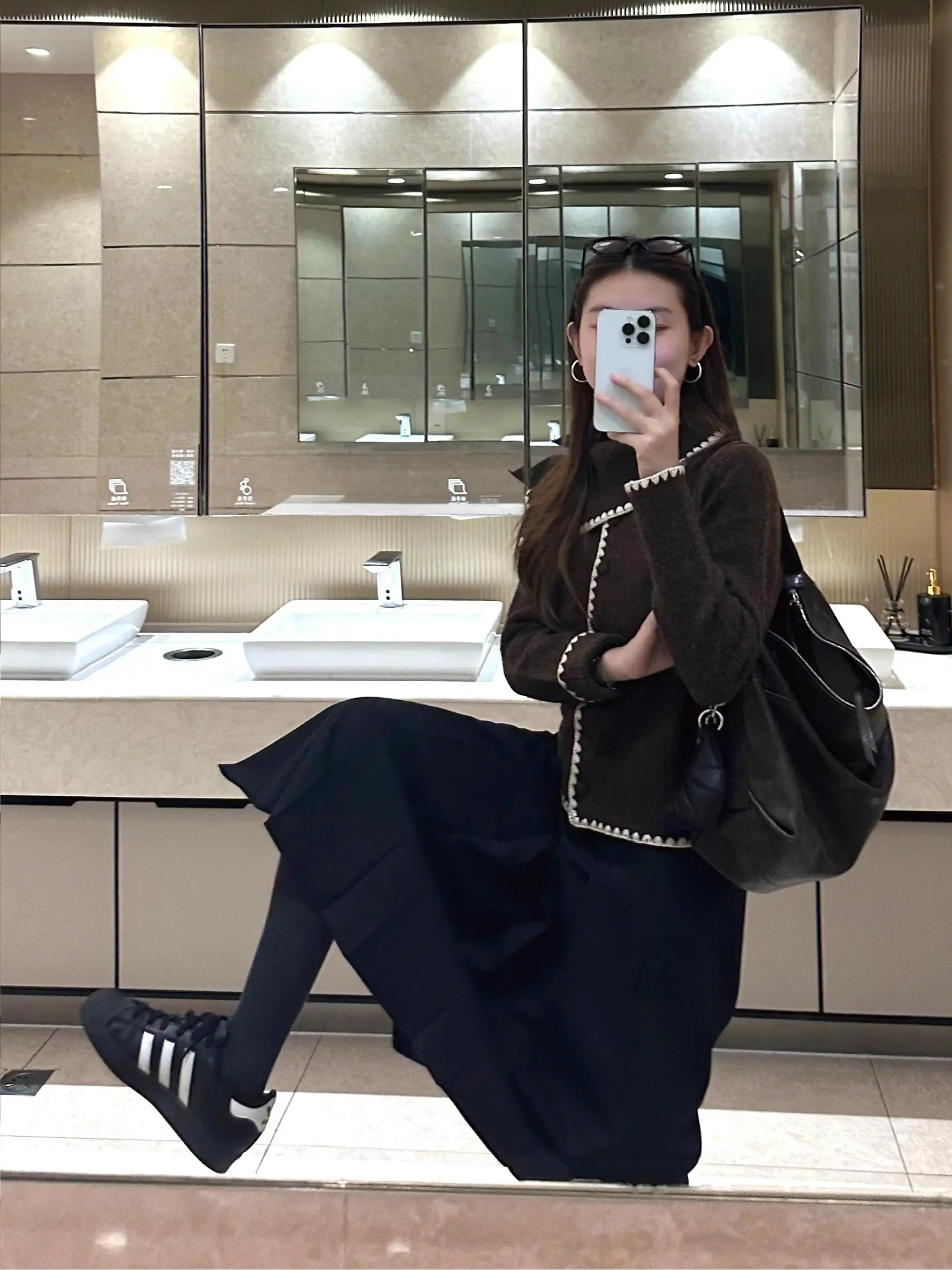 

Ретро-кардиган в корейском стиле, свободный вязаный свитер-пальто с воротником-шарфом для женщин, осенне-зимний, повседневный, мягкий, вязаный, открытый, модный