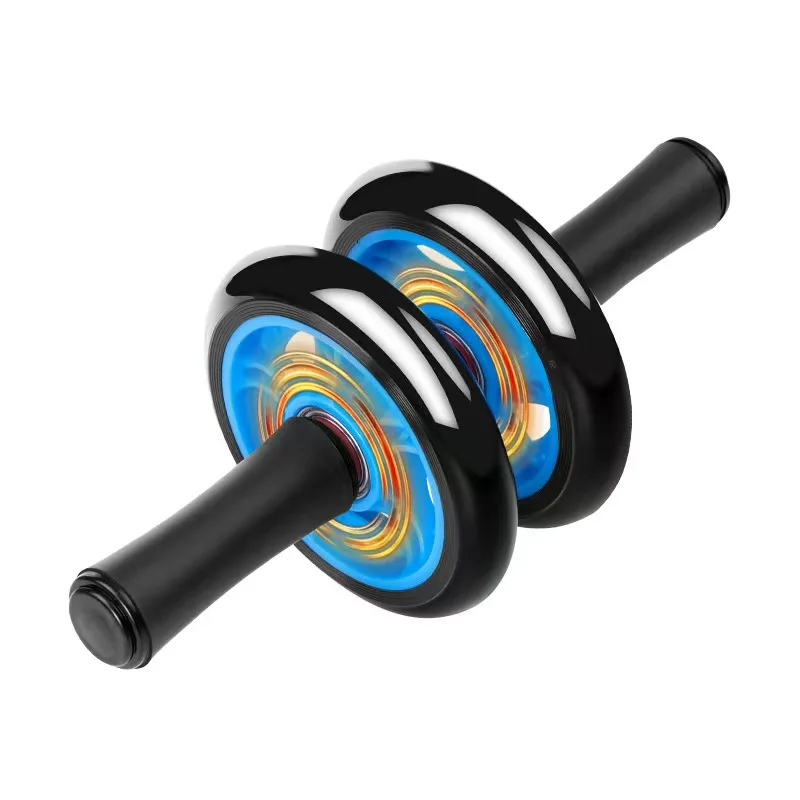 Premium ABS Metal Bearing Double Wheels Roller Coaster Belly Exercise Strength Training Gym Fitness
