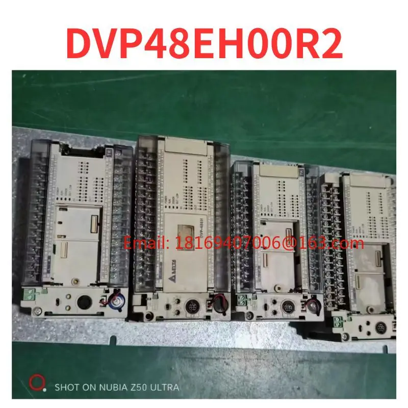 

second-hand PLC DVP48EH00R2, function well Tested well and shipped quickly