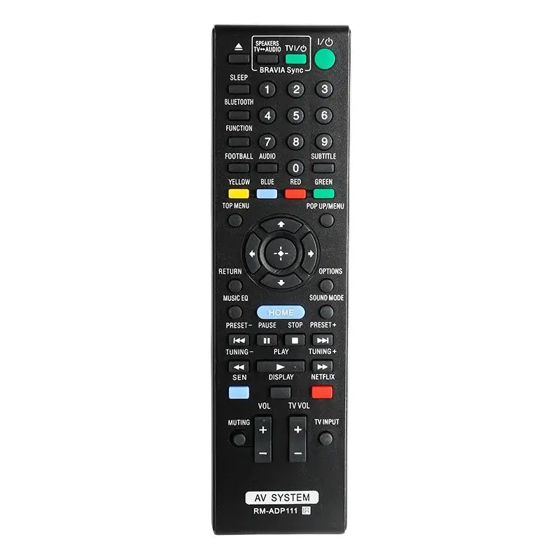 

RM-ADP111 For Sony Remote Control Replacement, For Sony AV System BDV-E2100 BDV-E3100 BDV-E4100 BDV-E6100