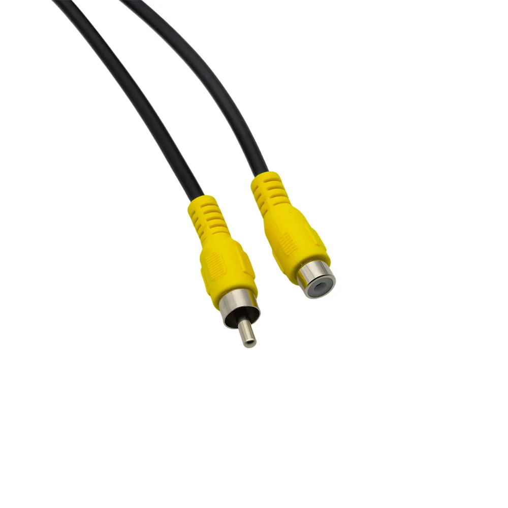 1Pcs RCA Extension Cable  RCA Male Plug to Female Jack Connector Audio Video Amplifier Extension Cord Wire 1.5/3/5/10 Meters