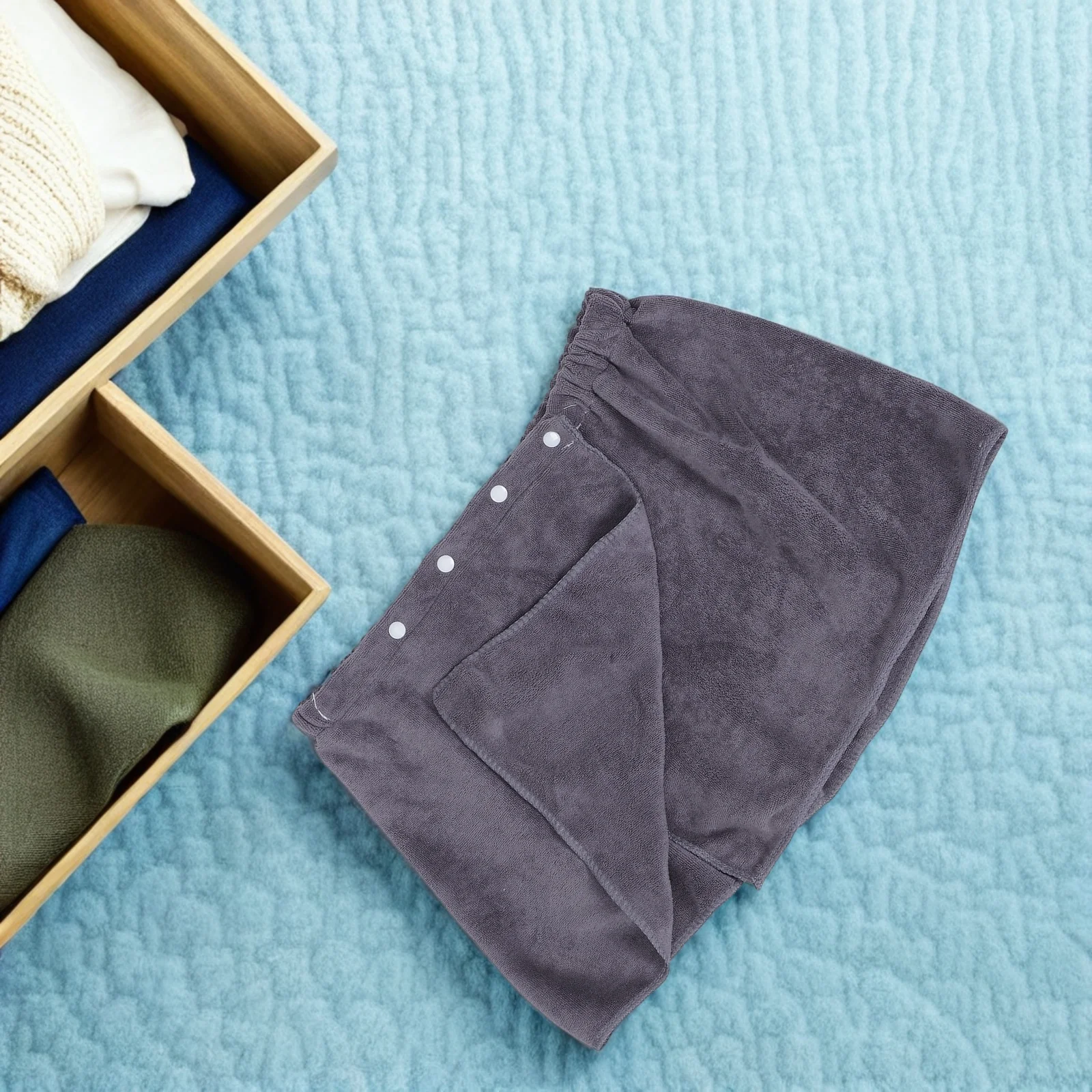 

Men'S Bath Towel Pants Dry Wearable Short For Bath Beach Pool Sauna Gym Swim Spa Robe Blanket