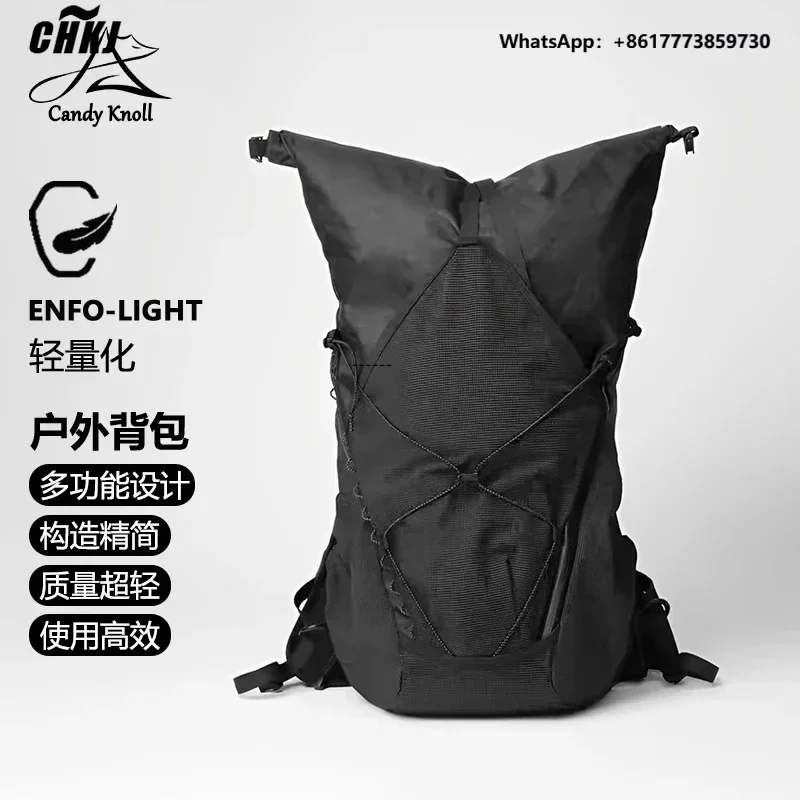 CHKJ Mochila de senderismo ligera para exteriores de 30 litros, camping, senderismo, ciclismo, escalada, mochila de viaje impermeable