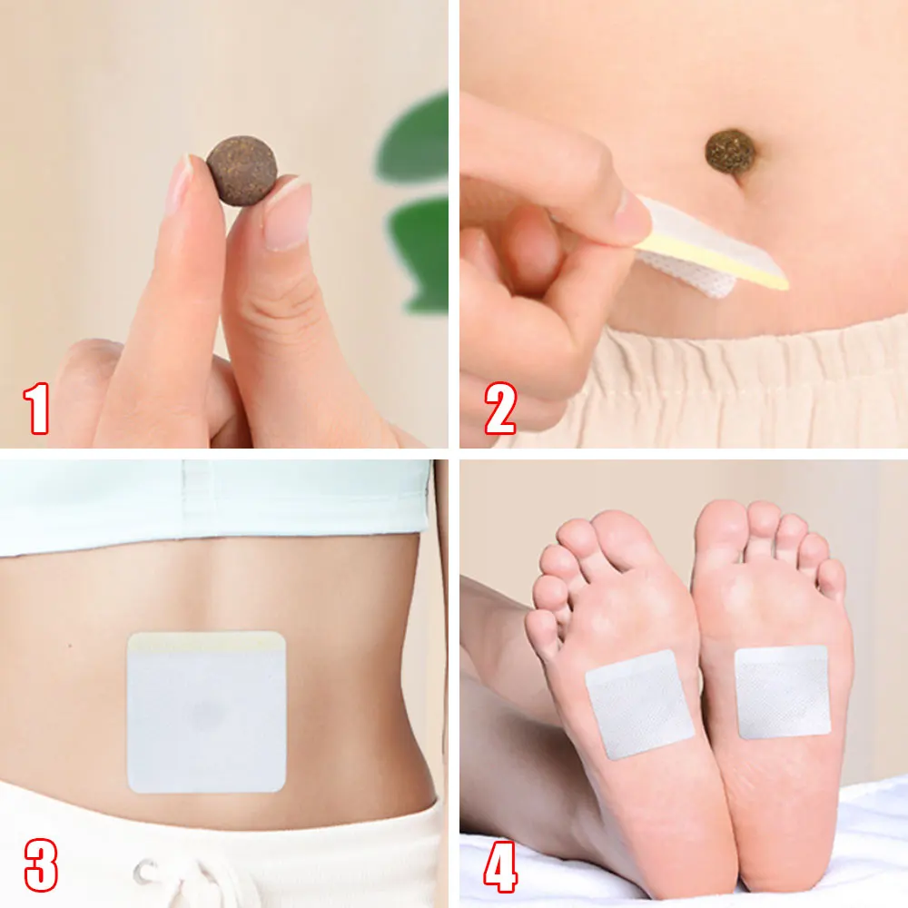 30-300pcs Weight Loss Sticker Magnetic Slim Fat Burning Slimming Slim Pads Detox Adhesive Sheet Belly Fat Burner Products
