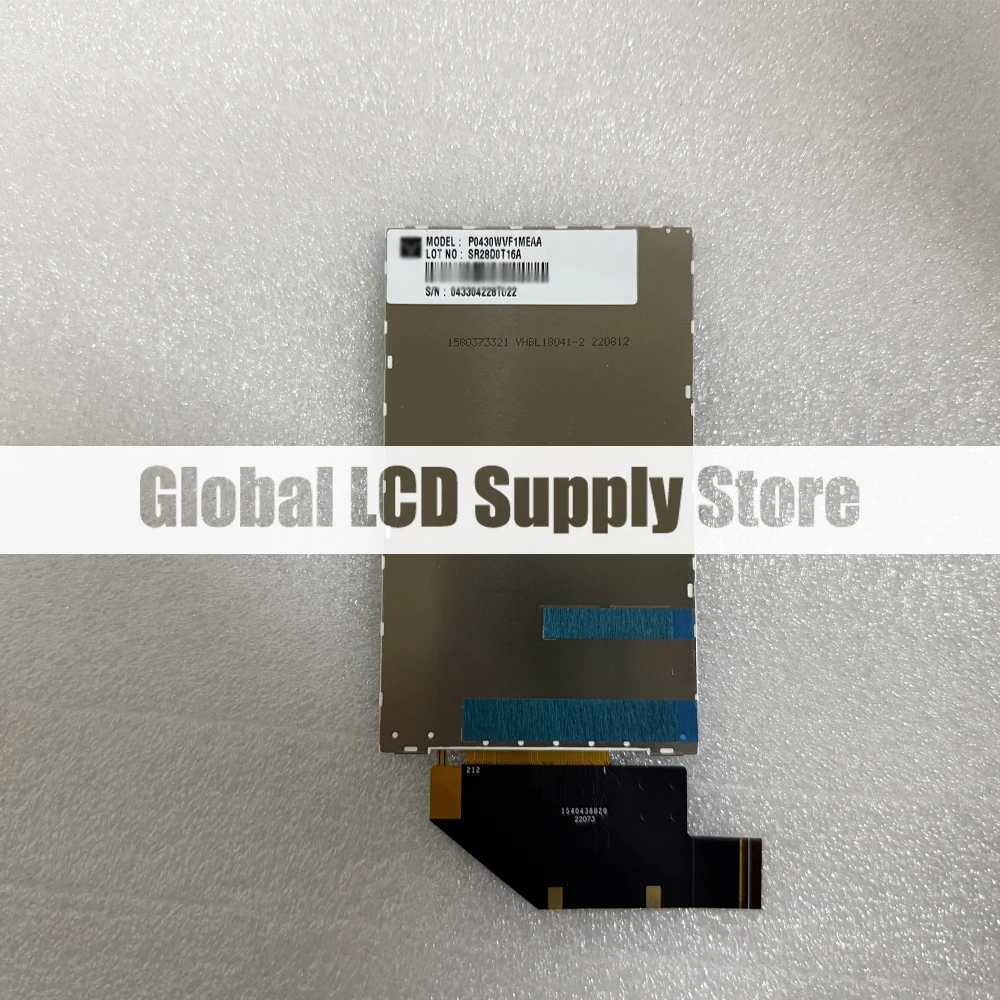 P0430WVF1MEAA New Original A-Grade 4.3 inch 800x480 LCD Display Screen for HMI/PLC/Industrial Control