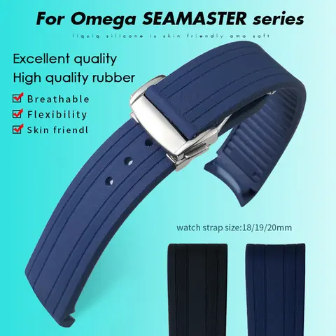 8 best sales 18 mm Omega-armband - №1