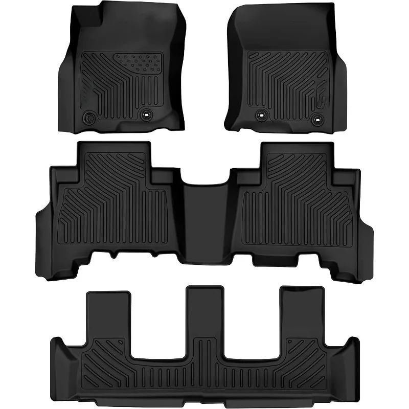 

All Weather TPE Floor Mats for 2013 2014 2015 2016 2017 2018 2019 2020 2021 2022 2023 2024 Toyota 4Runner 3 Row United States