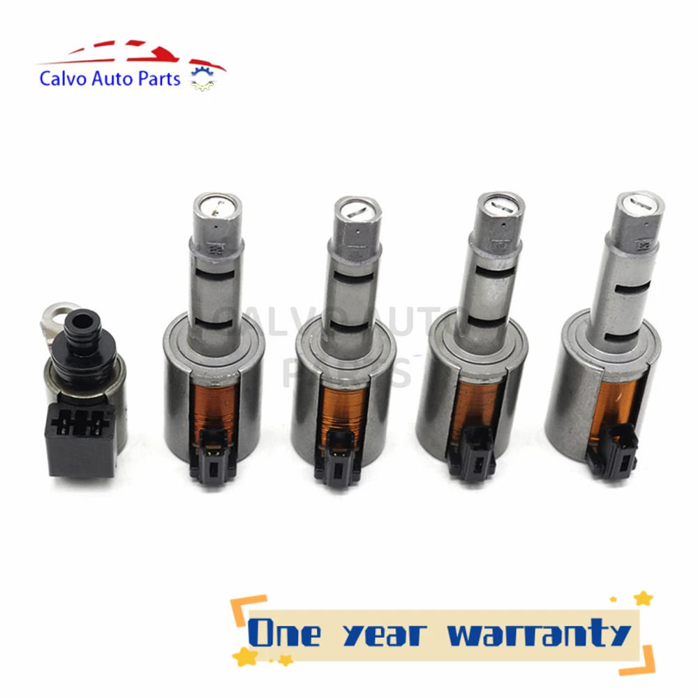 5PCS RE0F11A JF015E CVT Automatic Transmission Solenoid Kit For Nissan Sentra Versa Chevrolet Spark Suzuki Swift 2012-2015