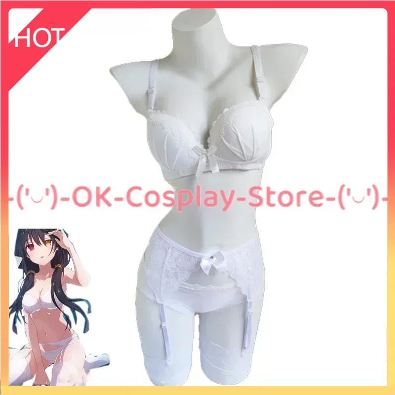 

[Custom Made] Tokisaki Kurumi Lingerie Women Sexy Lace Underwear Bra Underpants Set Anime DATE A LIVE Cosplay Costumes