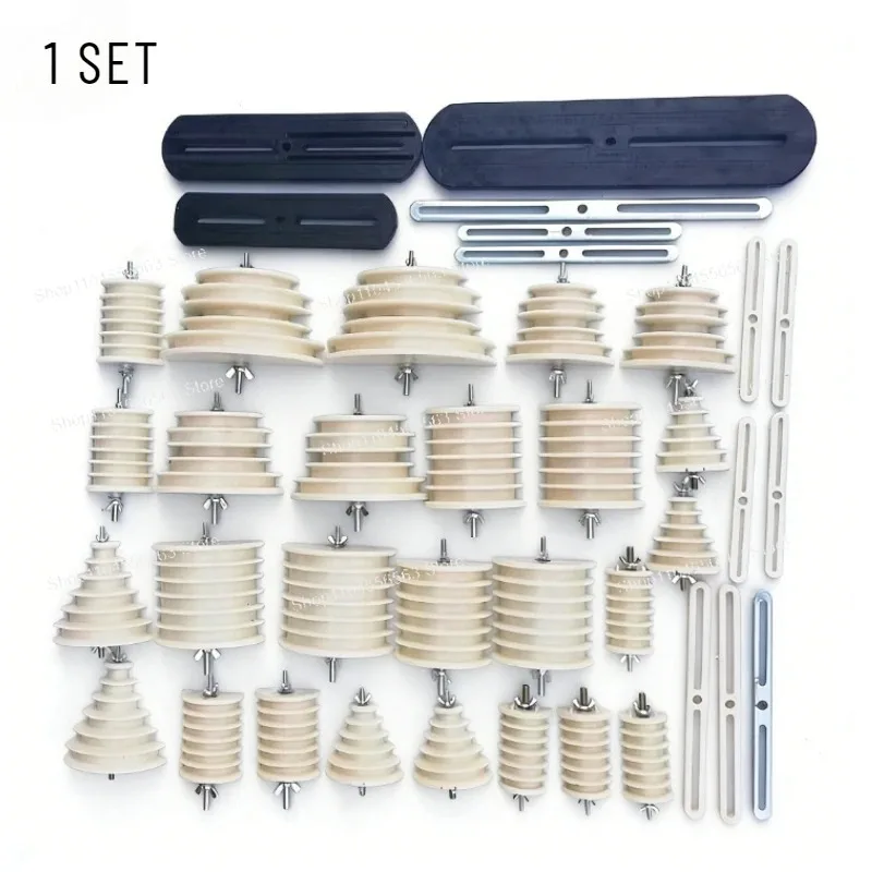 Motor Winding Mold Set, Adjustable Waist-Type/Cross/Concentric Coil Winding Tool for Electric Motor Repair