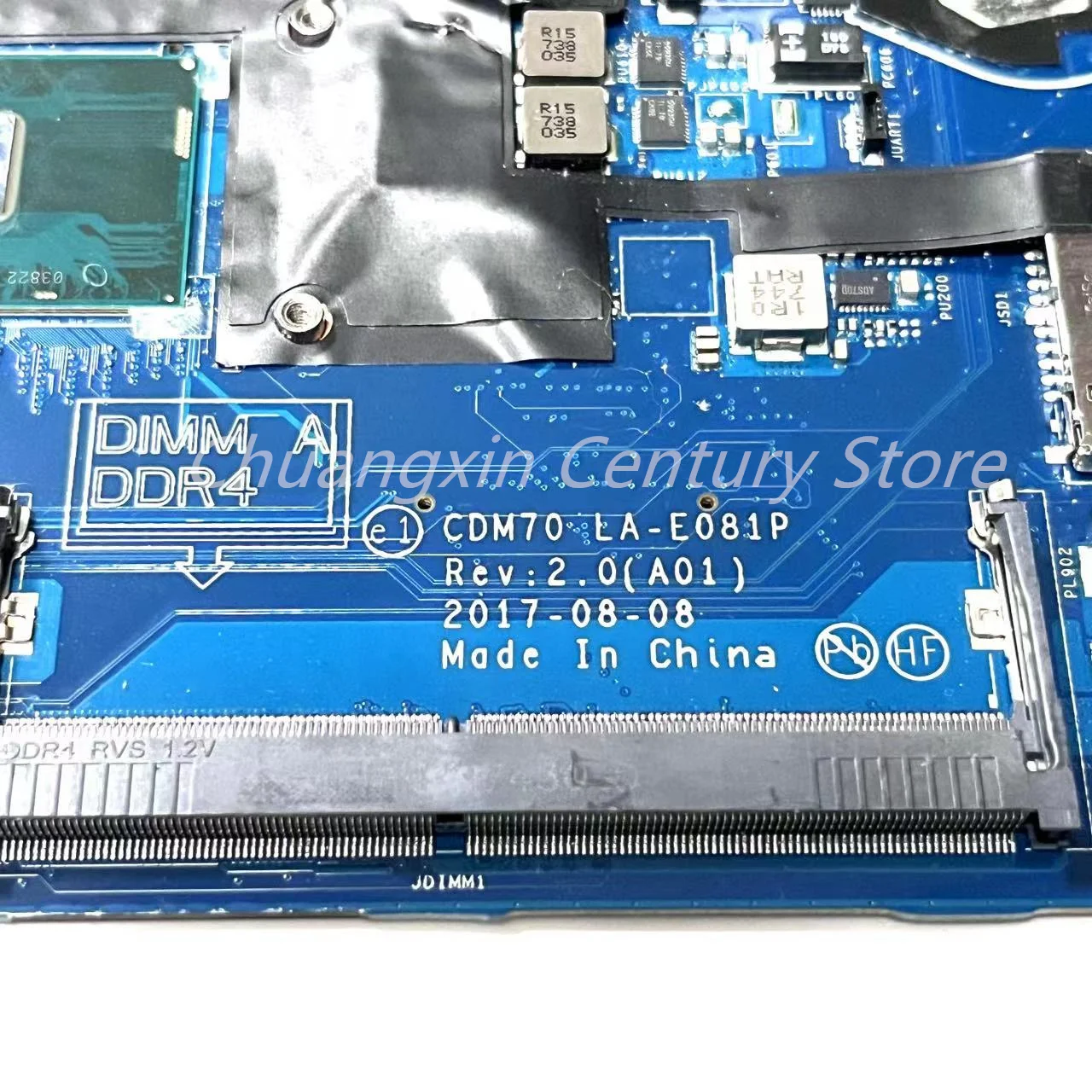 Imagem -05 - Laptop Motherboard Adequado para Dell Latitude 5480 La-e081p i3 i5 I76th i7 Cpu 100 Testado e Enviado ok