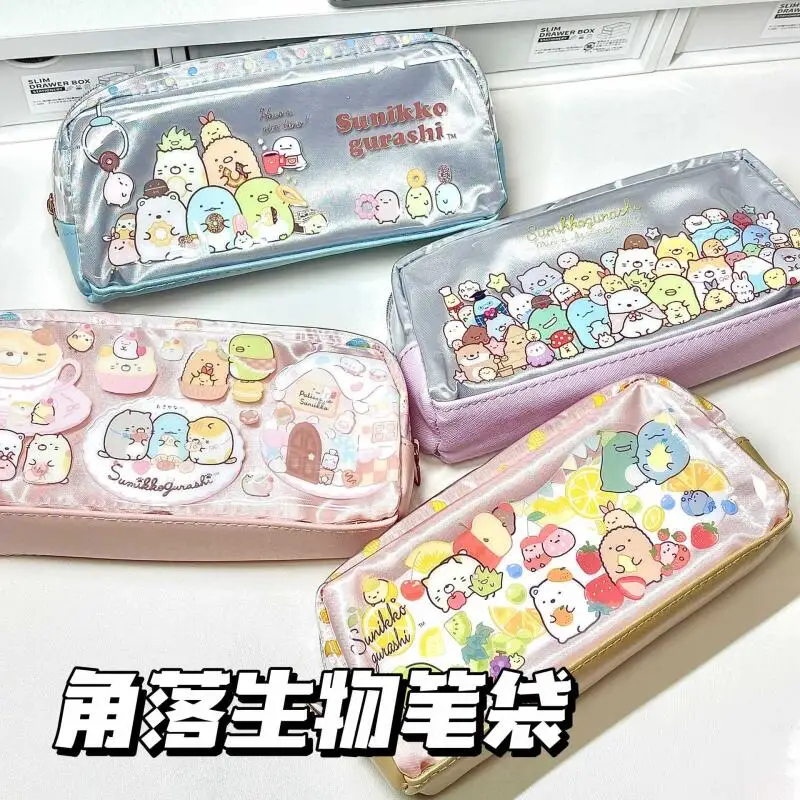 

Sumikkogurashi Cosmetic Bag Anime Pencil Case Pencil Case Large Capacity Cute Cartoon Storage Bag Festival Gifts for Boys Girls