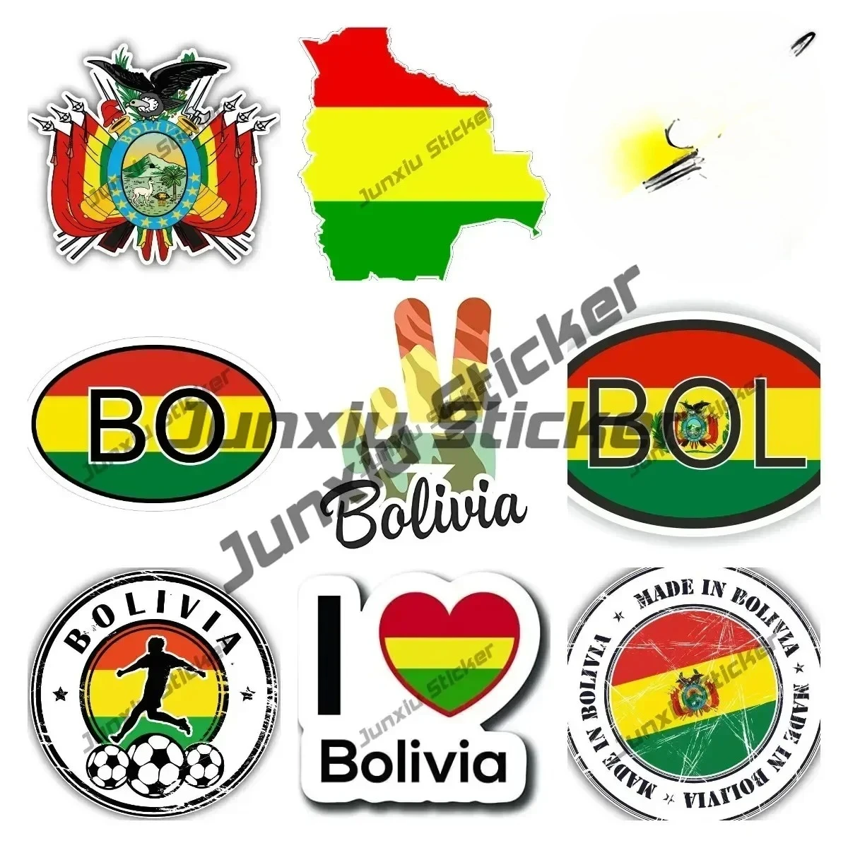 Bolivia Car Sticker…