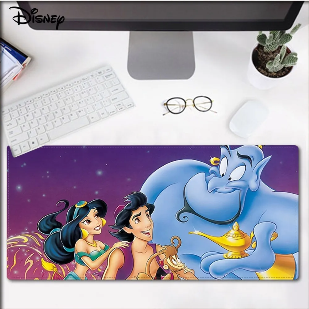 Disney Princess Jasmine Muismat Mooie Grote Gaming Muismat L XL XXL Gamer Muismat Maat Voor Game Toetsenbord Pad Voor Gamer