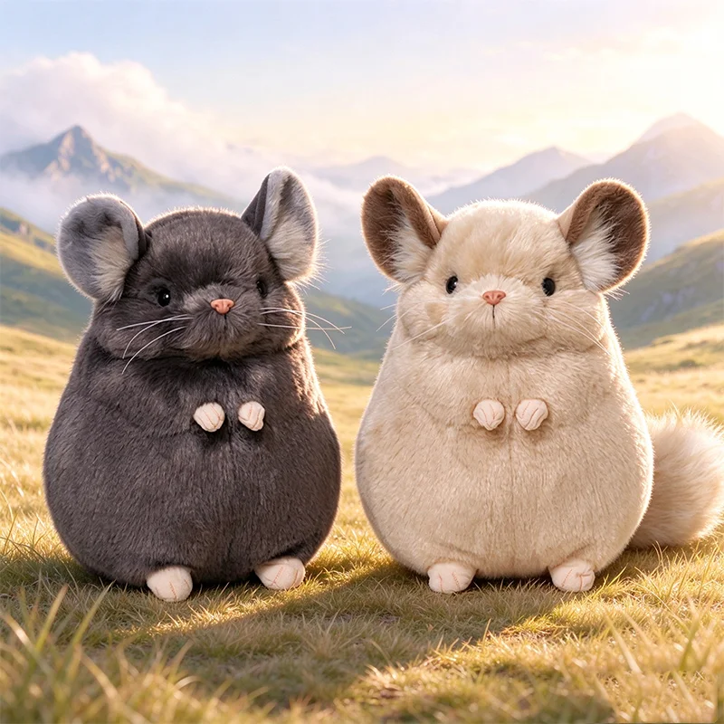32CM Cute 3 Colour Mouse Plush Toy Cartoon Soft Stuffed Aniaml Pet Fancy Dark Gray White Rat Plushie Doll Kid Baby Birthday Gift