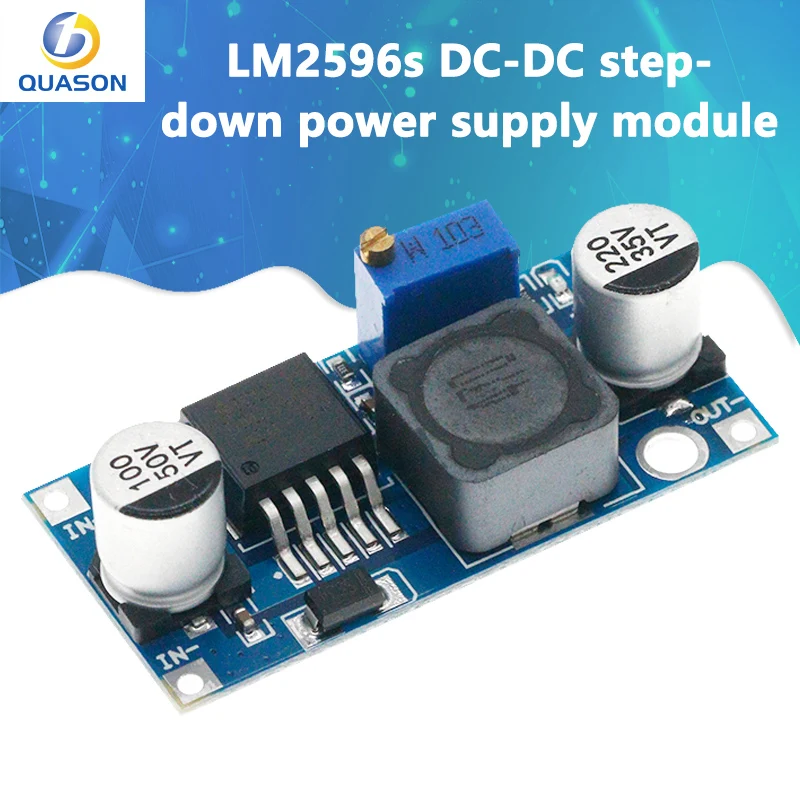 LM2596s DC-DC step-down power supply module 3A adjustable step-down module LM2596 voltage regulator 24V 12V 5V 3V