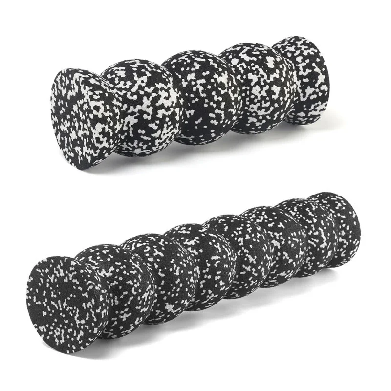 Yoga Foam Roller Wavy-Shape EPP Fitness Massage Roller For Trigger Point Therapy Myofascial Release Neck Back Leg Pain Relief