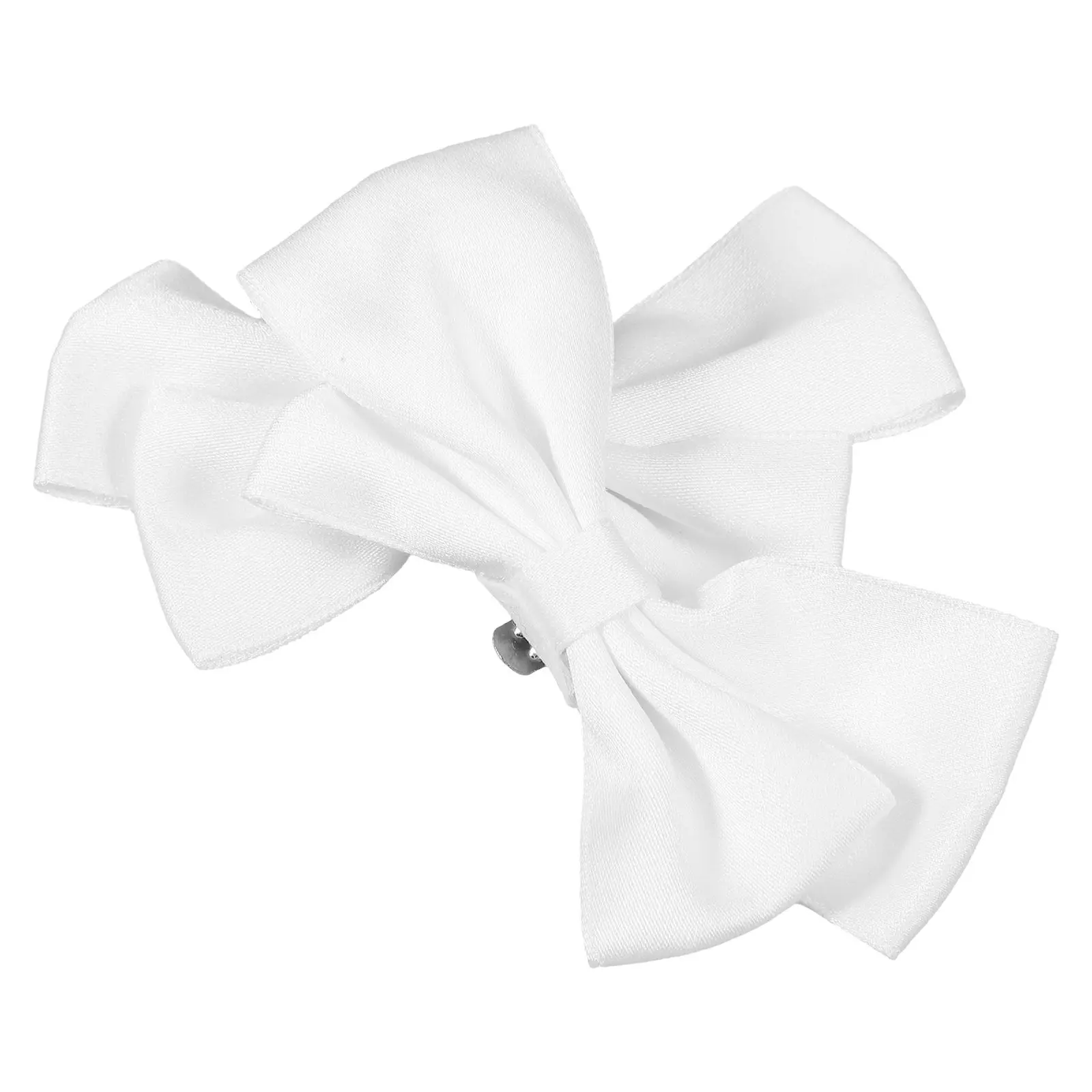 

2PCS White Shoe White Bow Shoe Buckle Buckle Elegant Wedding Bridal Decorative Accessories Stylish Replacement Clips