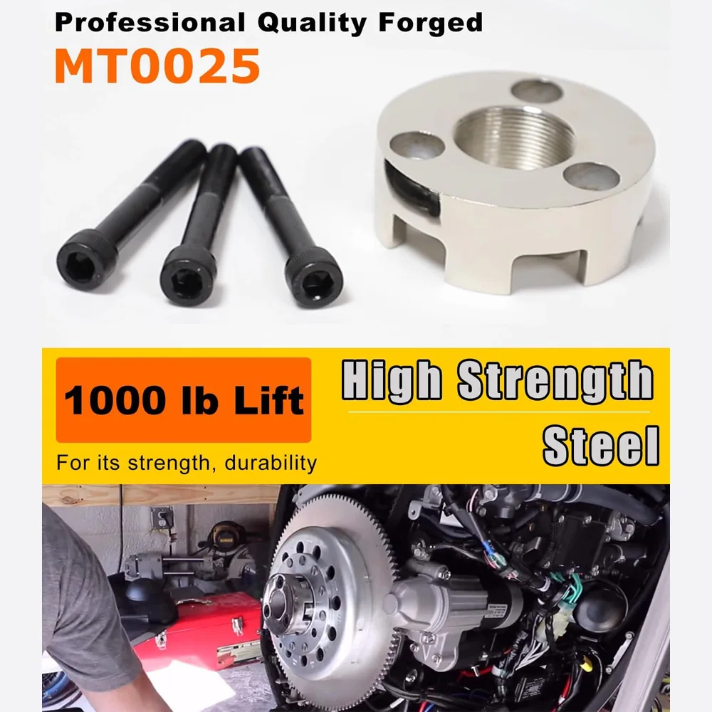 Lifting Adapter, Compatible for Yamaha 5.3 V8, 4.2 V6, F200B, F115B, F425, MT0025, MT0022 and Non-Verado Mercury (1.5' X16) image 5