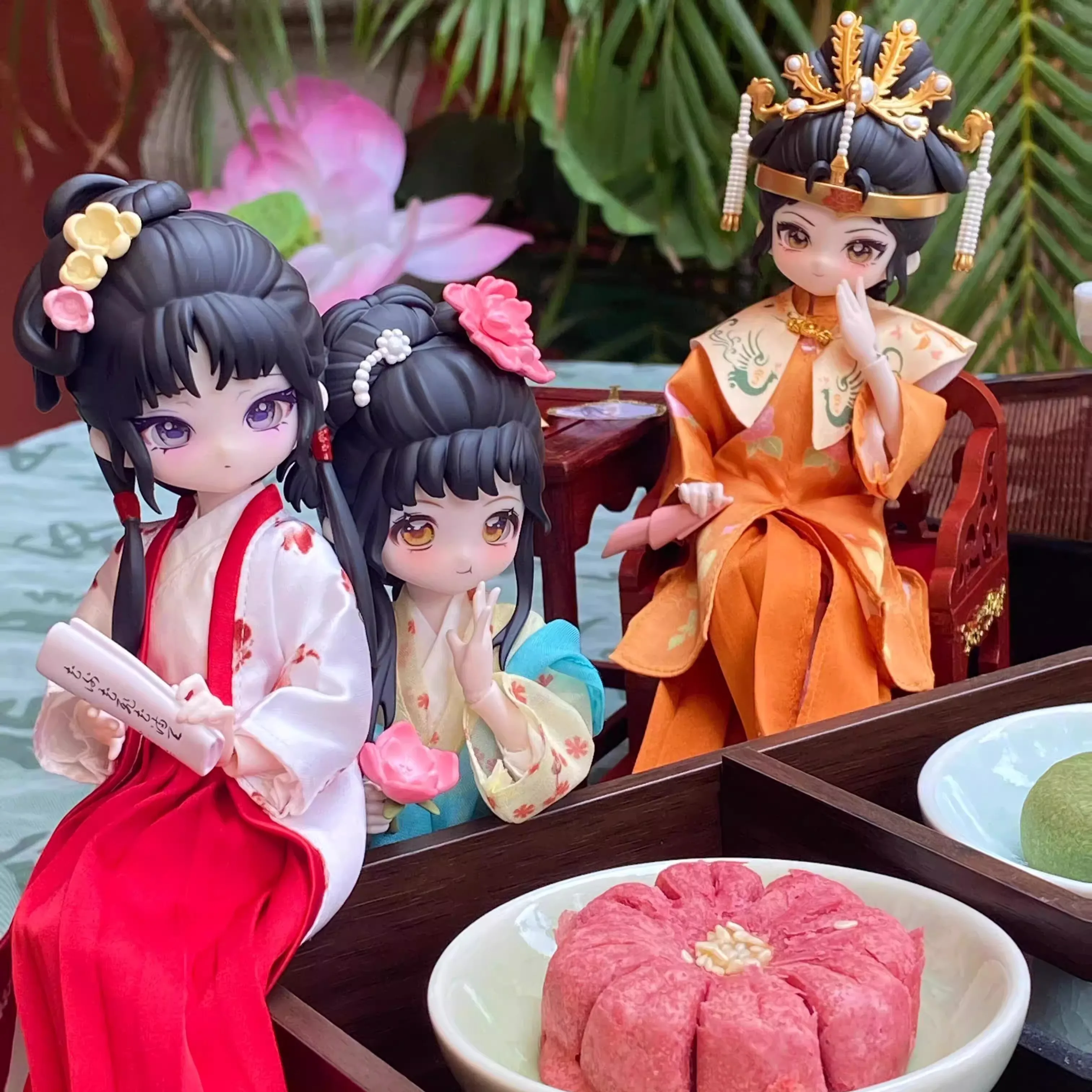 

Коллекционная аниме-кукла BJD Come4free Classic Dream of the Red Chamber: Лин Дайю, шарнирная кукла в закрытой упаковке, декор для рабочего стола
