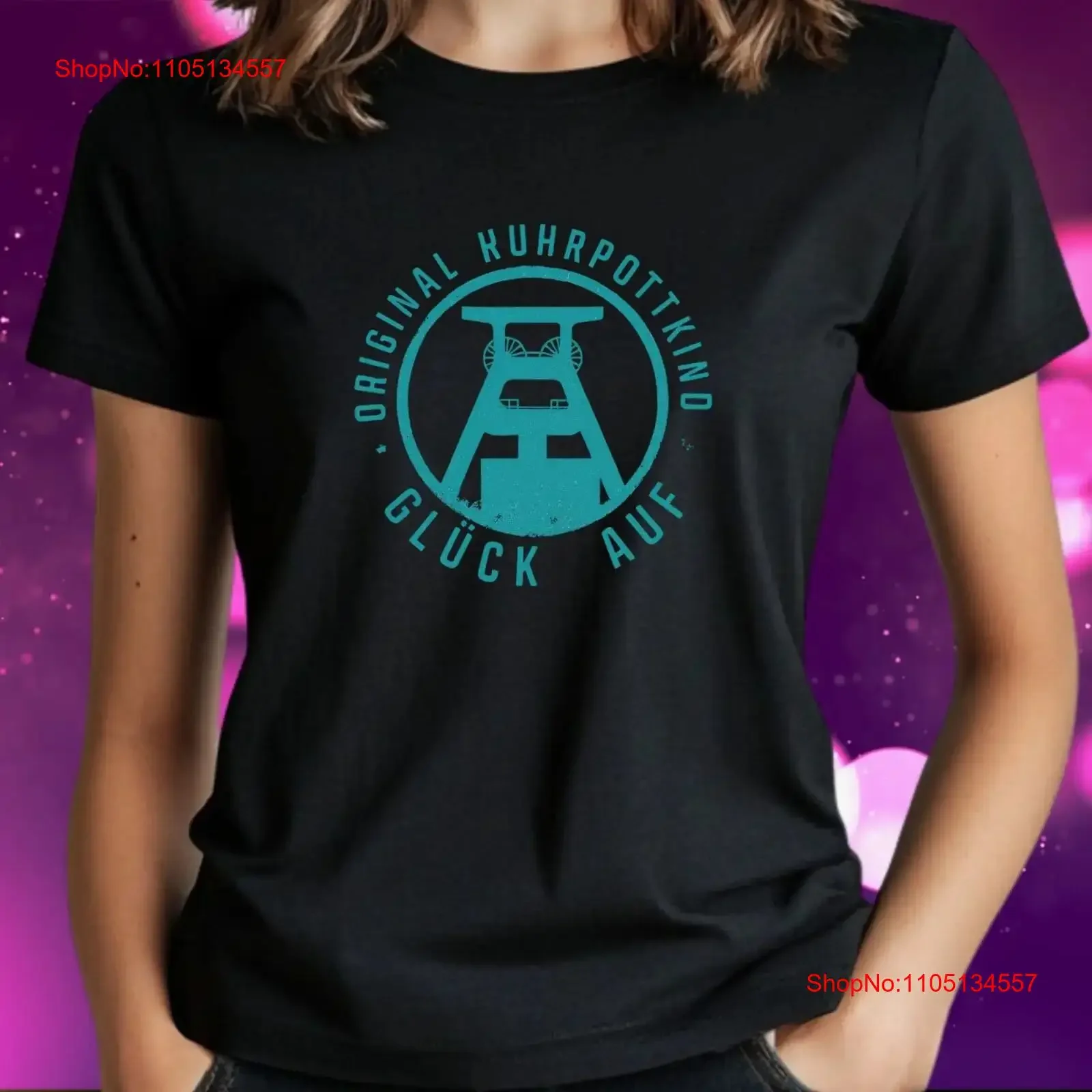 Ruhrpott T Shirt Ruhrpottkind happiness on mining cult gift women S to 3XL vintage Washed Slightly Breathable designer clothes