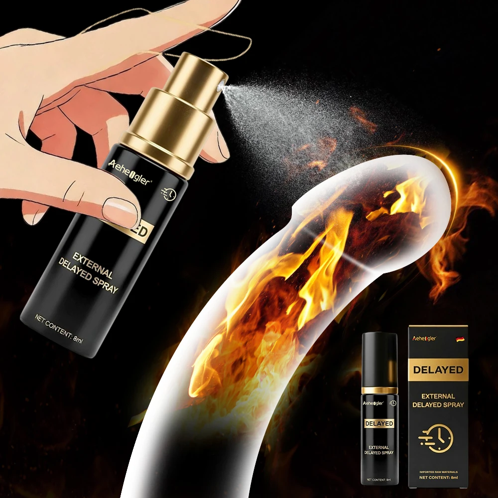 Delay Ejaculation Sex Spray for Men Non-Numbing Male External Use Prolong Penis Enlargment Anti Premature Ejaculation Topical