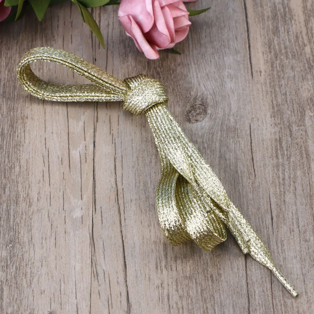 1.1m Flat Glitter Shoe Laces Vibrant Colors for Sneakers Running Shoes Casual Footwear Bowknot DIY Craft Ornament Accessory