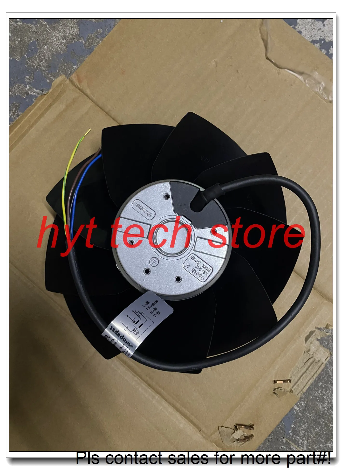 

A2E200-AH38-01 230V 0.3A Original centrfugal FAN. 100% tested before shipment