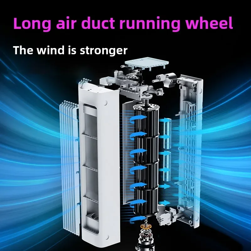 

Superior Cooling Artifact Ice Compress Portable Desktop Home Office Dormitory Strong Cold Wind Shaking Head Leafless Floor Fan