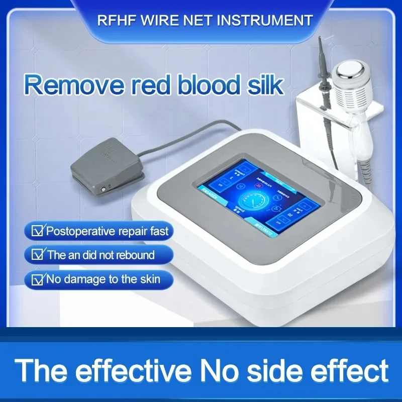 2024 High Frequency Needle RF Red Blood Remover Anti Redness Machine Spider Veins Removal Facial Cleaning Skincare Beauty Tools