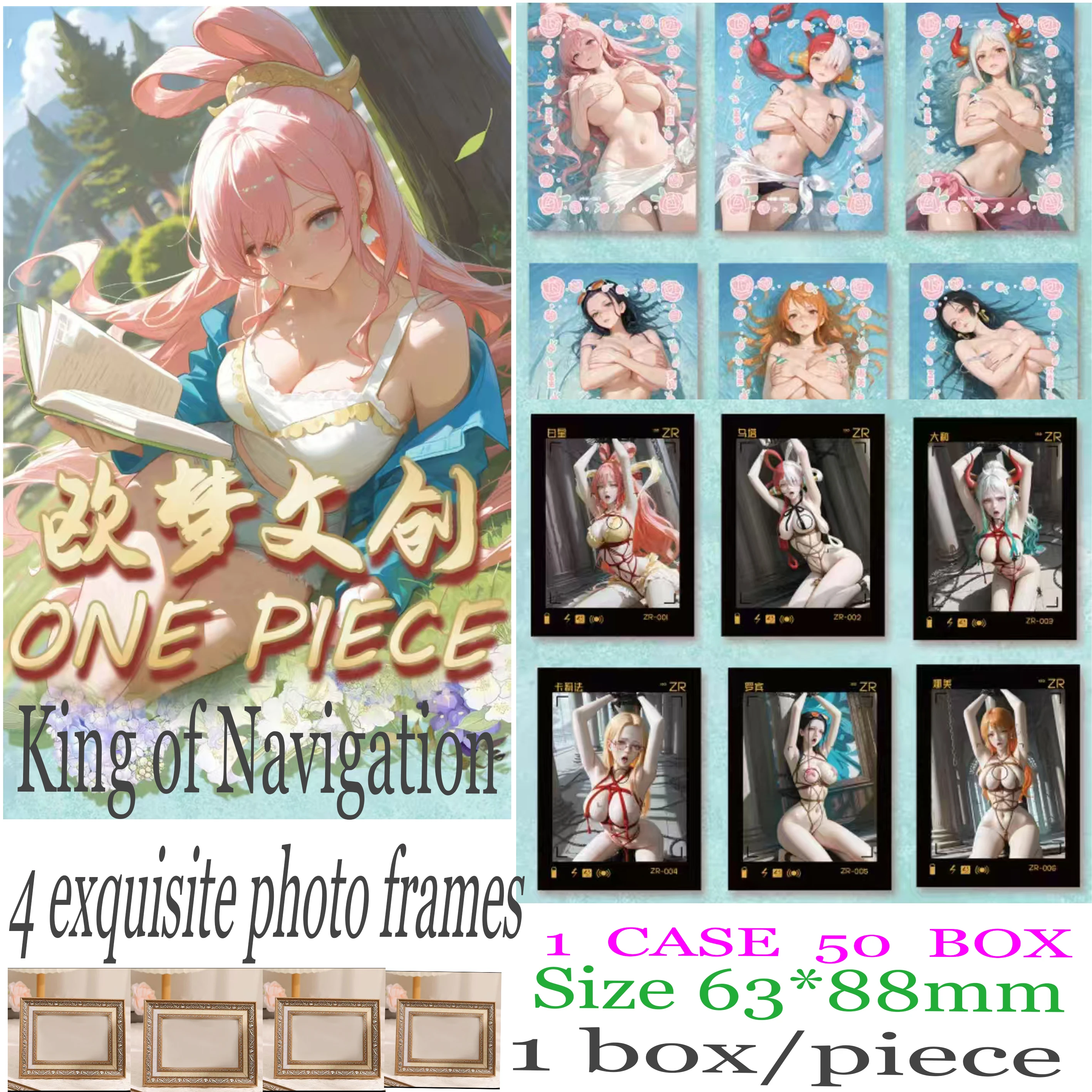 

Wholesale latest King of Navigation Goddess Story Card Collection Card Game Toys Sexy Hobbies Wife Gifts Anime Bikini Big Tits C