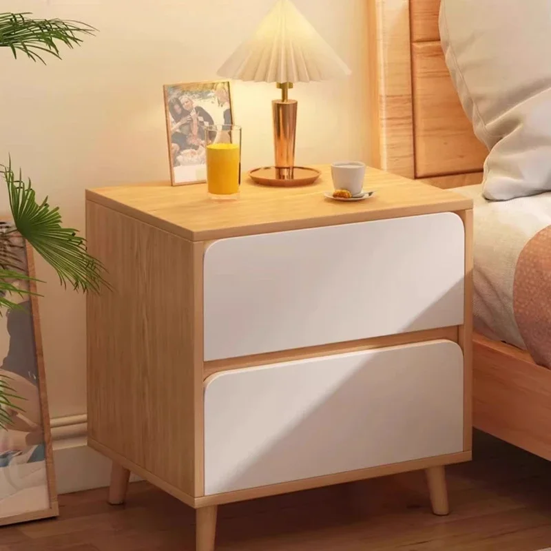 Multi-functional Bedside table Side cabinet Bedroom bedside drawer storage cabinet Small shelf