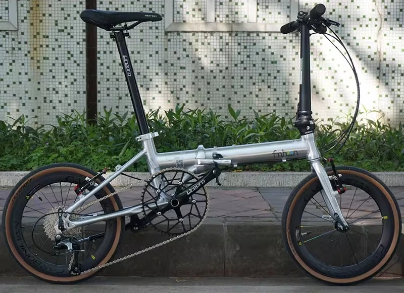 SOR A9 سرعة 16 بوصة سبيكة 18 سرعة دراجة قابلة للطي المحمولة الجبلية الصلب المروحية دراجة السيدات دراجة