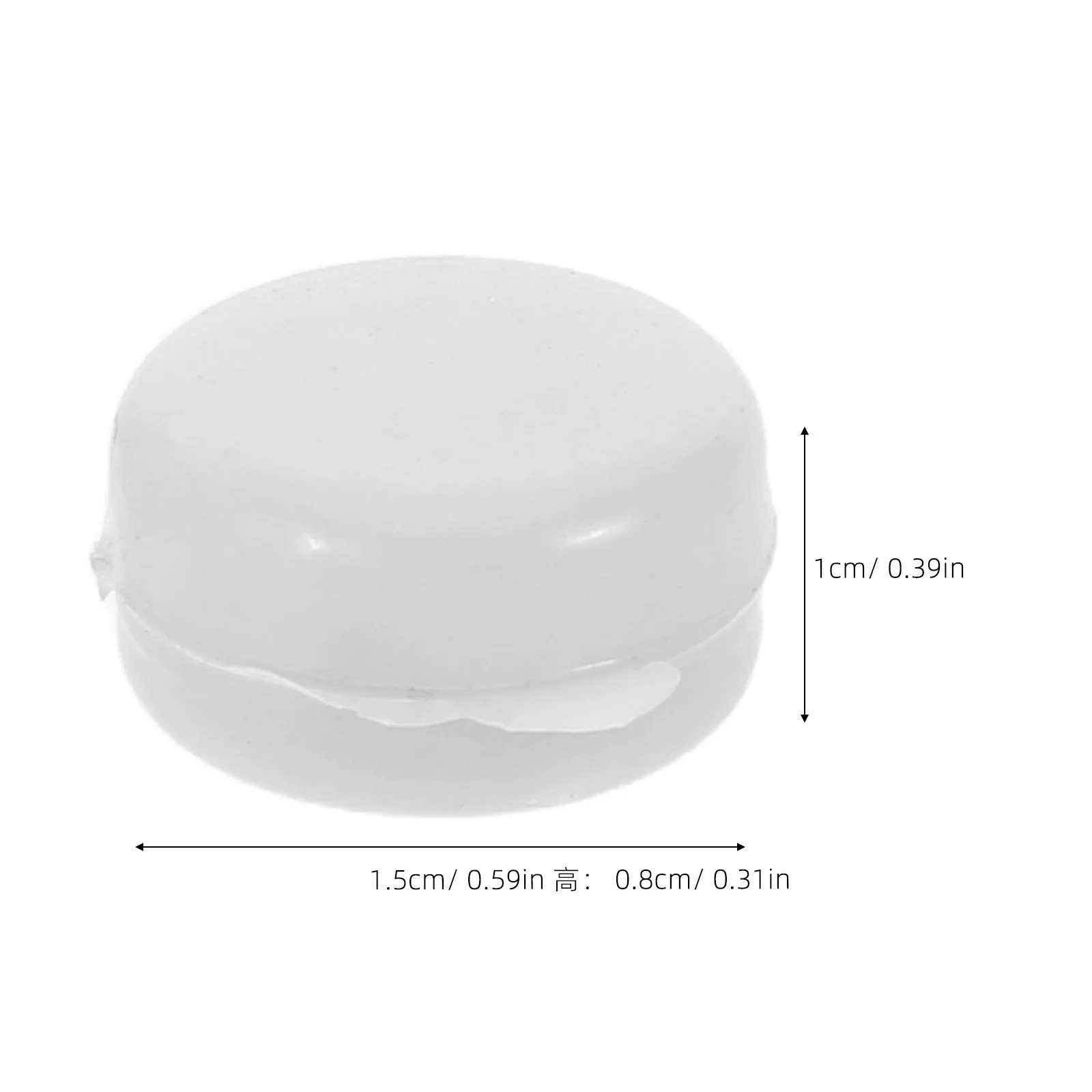 Hochet de sécurité pour bébé, 20 pièces, boules plates, fabricant de bruit en plastique, projets de secousse, Inserts de hochet, hochets sensoriels doux, jouets