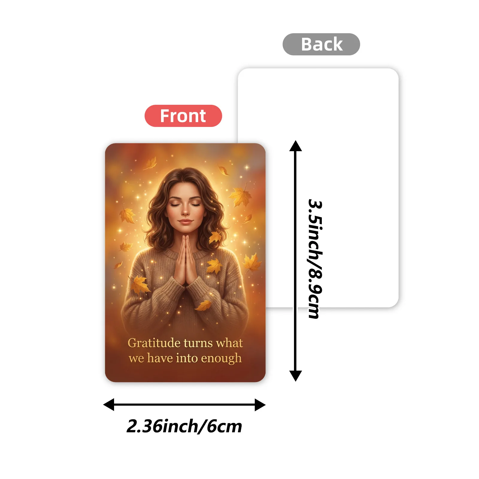 36 Stück realistische emotionale Karten, inspirierende Karten zum Ausdruck der eigenen Emotionen, dekorative Geschenkkarten – Detail 6