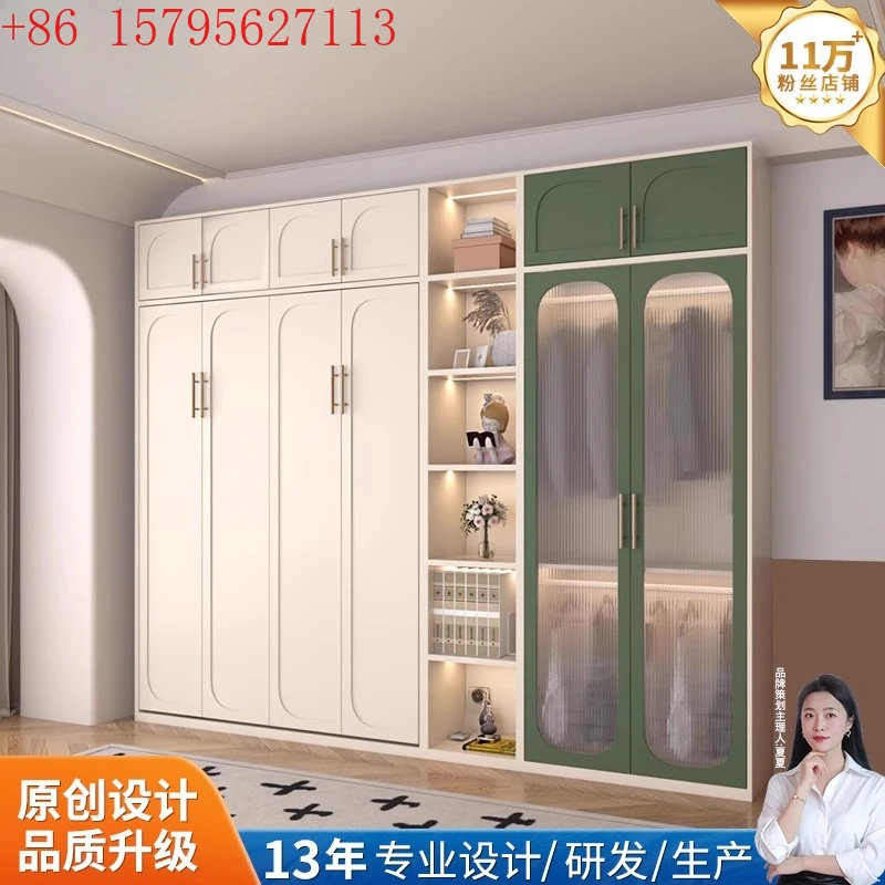 

Light French invisible bed, custom combination cabinet folding bed