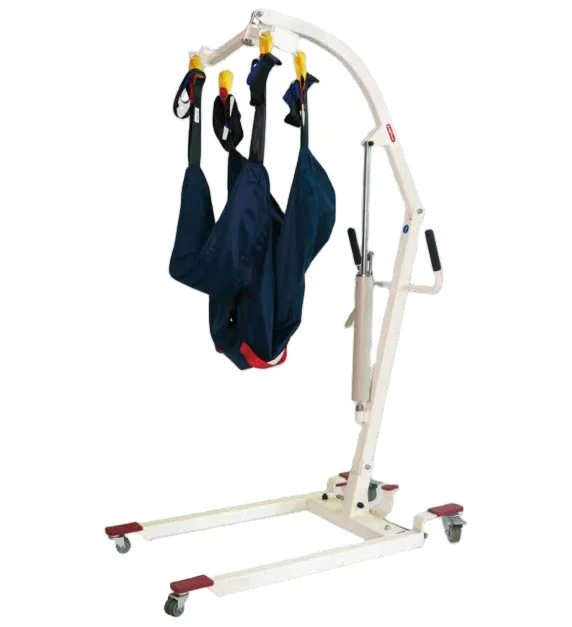 

Cheap Manual Hydraulic Patient Transfer Lift Lifting Crane Patient Elderly Lifting Device for Home Hospital Nursing