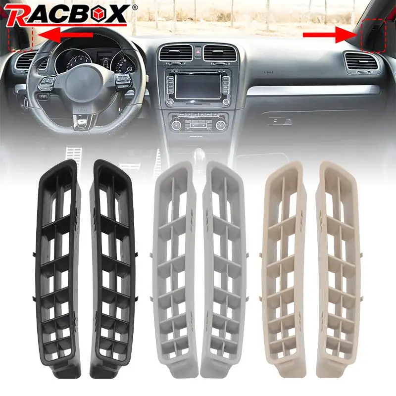 Panel embellecedor de cubierta de salida de aire interior de Pilar A para parabrisas Interior de coche para VW PQ Golf 6 GTI Golf MK6 2009-2014 5KD 867233 5KD 8672335