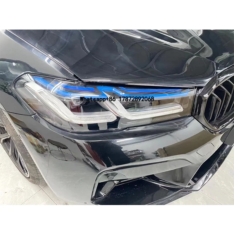 High Quality Headlights for 5 Series 2021-2022 Facelift  Headlights Car Accessories Auto Spare Parts Plug and Play