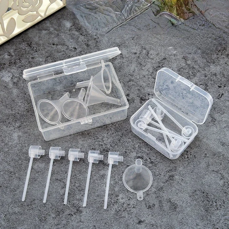 5 Stks/partij Parfum Navulling Tools Parfum Diffuser Trechters Cosmetische Tool Gemakkelijk Vullen Pomp Voor Monster Parfum Flesjes