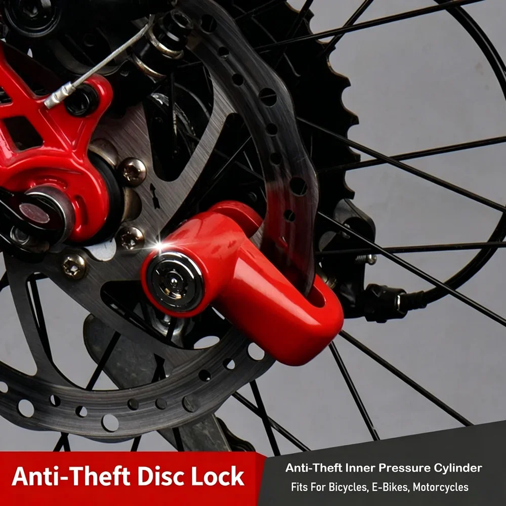 Universal Electric Scooter Disc Brake Lock Anti-Theft Rod Diameter Safety Protection for Bicycle Motorcycle&Mountain Bike