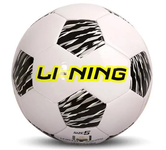 LiNing Football No.5 Indoor and Outdoor Training Ball Wear-resistant Machine Sewing Soccer Ball 533-1