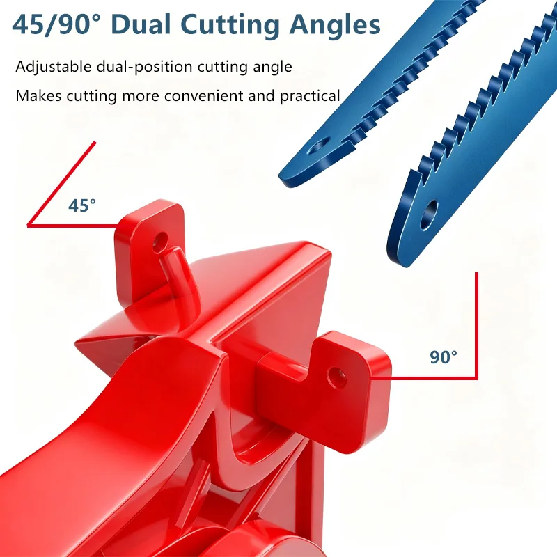 Heavy Duty Hacksaw Frame 6 12 Inch Metal Cutting Hand Tool Mini Woodworking Pipe Cutter Saw Bow Bi-Metal Blade Ergonomic Grip
