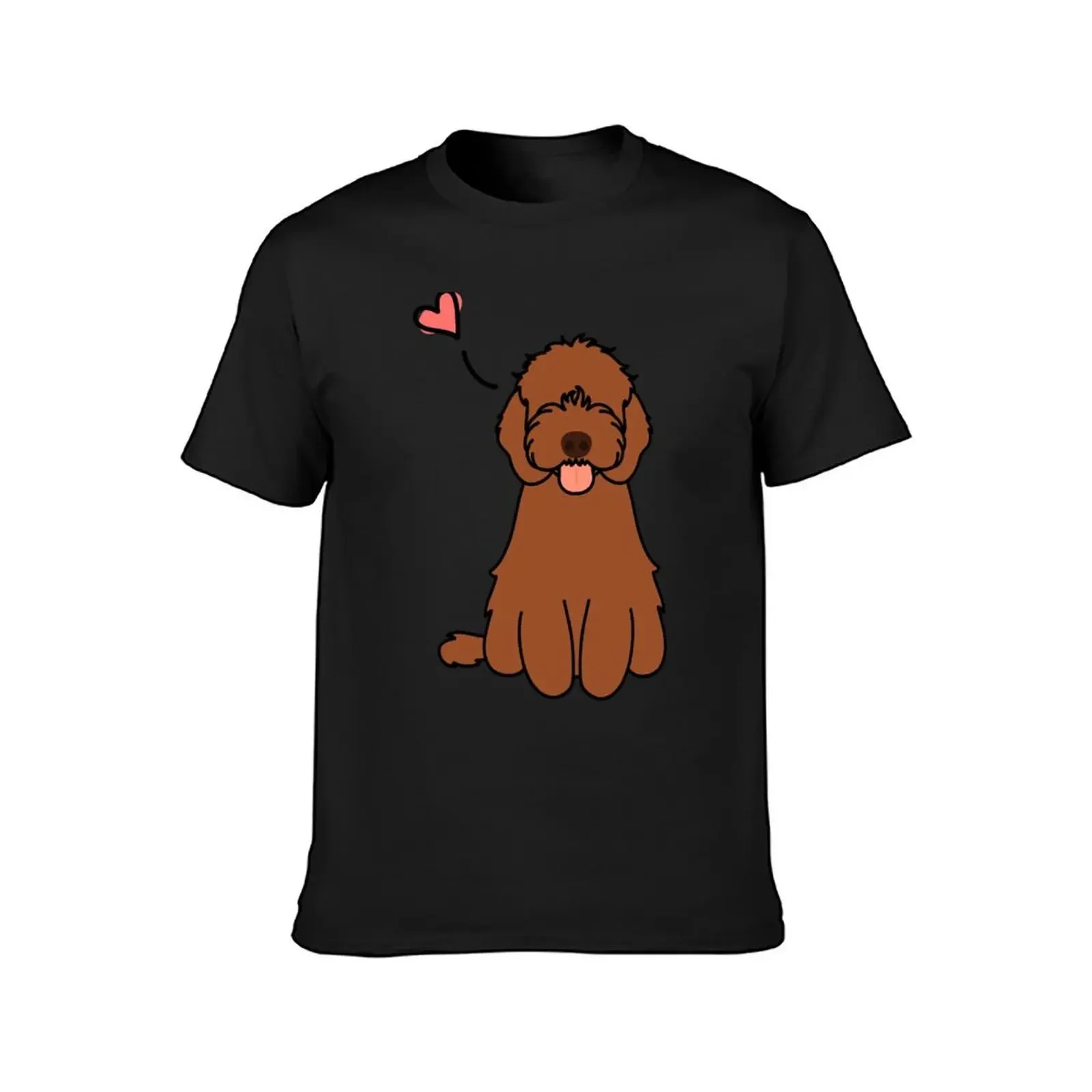 Love Kawaii Red Ruby Cockapoo Cavapoo Cavoodle Dog T-Shirt heavyweights t shirts for men