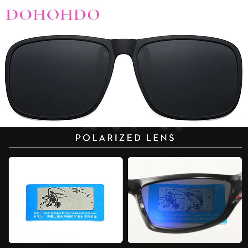 

Polarized Night Vision Lenses Clip-on Flip-up Lens Anti-Glare UV400 Driving Shades Women Man Sports Goggles Eyewear Accessories
