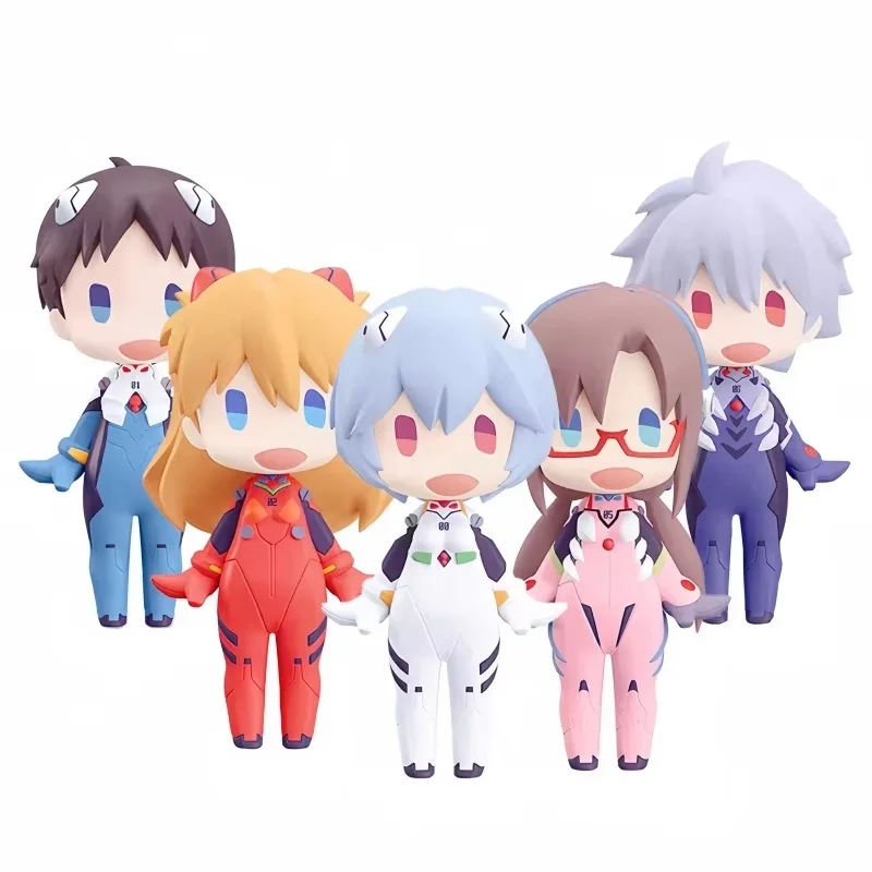 

Hot Sale 10cm Products New Anime Characters Century Gospel Warriors Clay People Hello Ayanami Tomorrow Kaori Shinji Holiday Gift