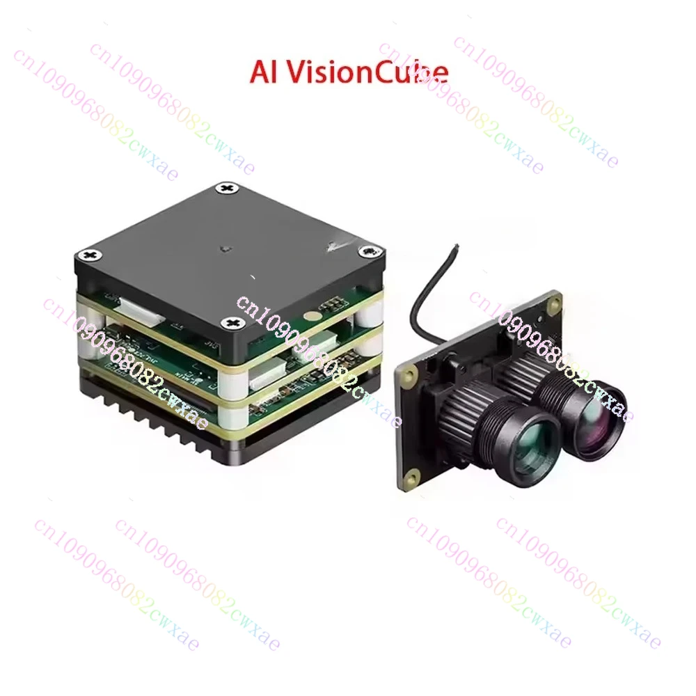FPV AI Camera 1.2KM Ultra-Range 3.9mm 12mm Dual Cameras Multi-target locking Integrated Auto tracking& detection Locked Module